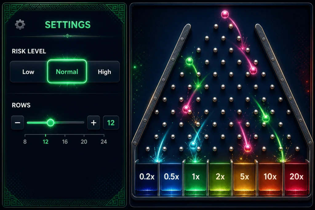 plinko game with bitcoin